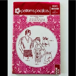VTG 80sSwim shorts in 3 styles size 28-42 by Patterns Pacifica New uncut